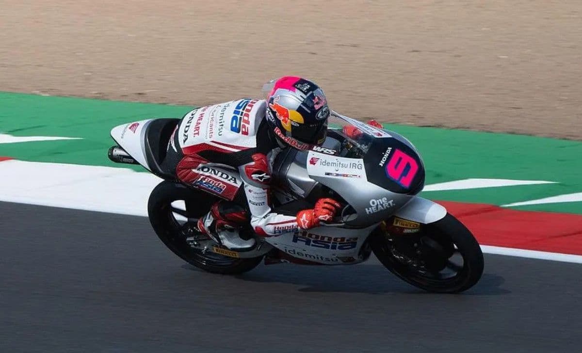 Veda Ega Pratama Tampil Gemilang di FP2 Moto3 San Marino, Catat Waktu Tercepat Kelima!