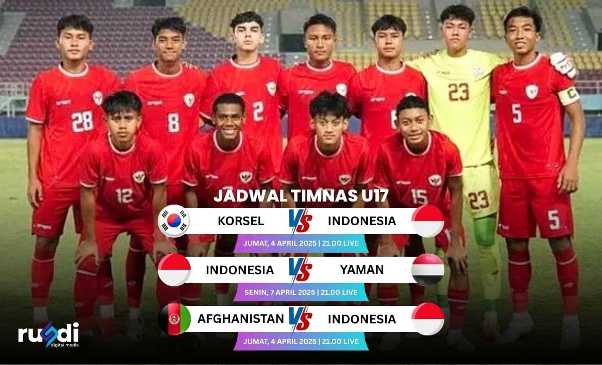 Timnas U-17 Indonesia Siap Hadapi Korea Selatan di Pembuka Piala Asia 2025