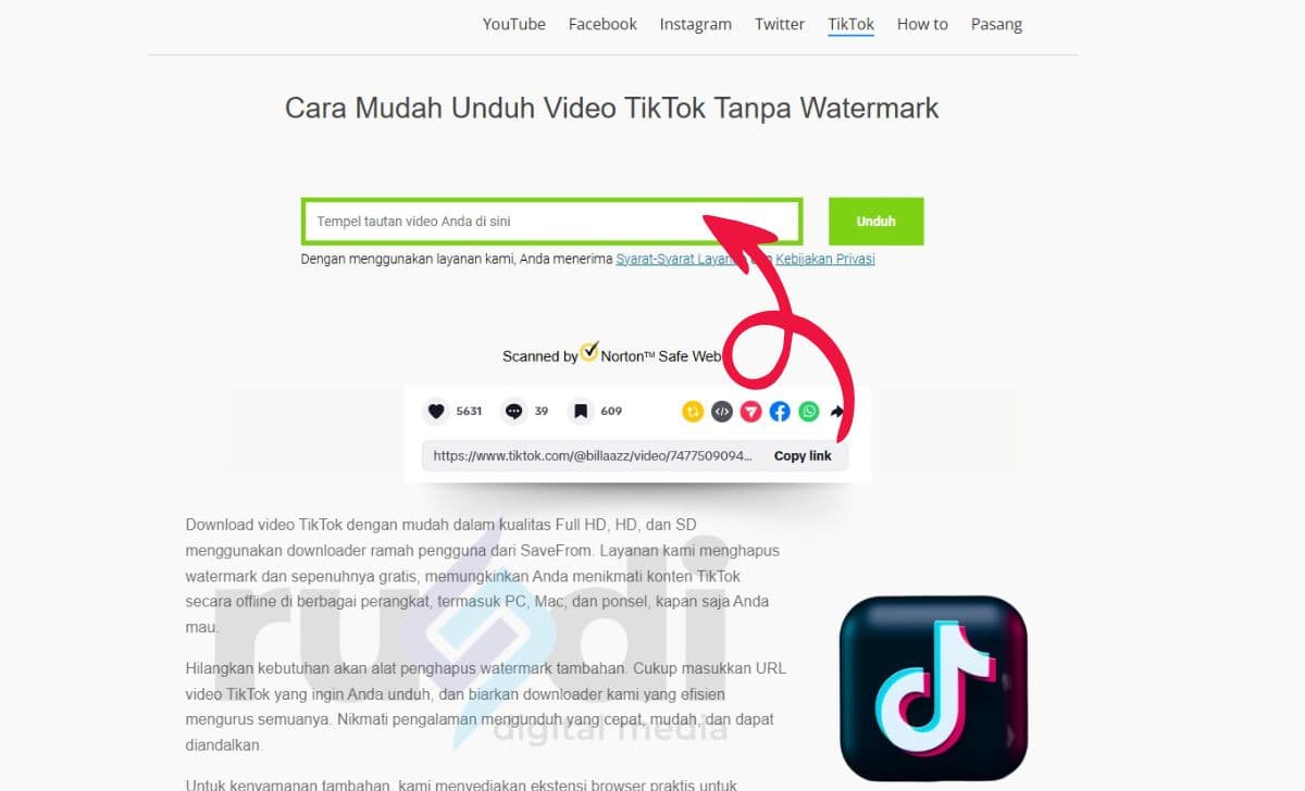Savefrom Tiktok, Solusi Download Video Tiktok Tanpa Watermark