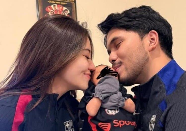 Aaliyah Massaid Balas Hinaan Netizen Soal Wajah Anaknya