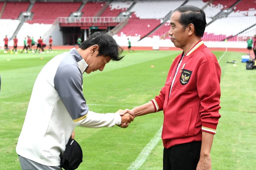 Jokowi Tanggapi Pemecatan Shin Tae-yong: Harap Pelatih Baru Lebih Baik