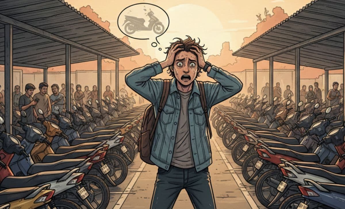 Mimpi Motor Hilang Bikin Panik? Tenang! Ini Tafsir Lengkapnya