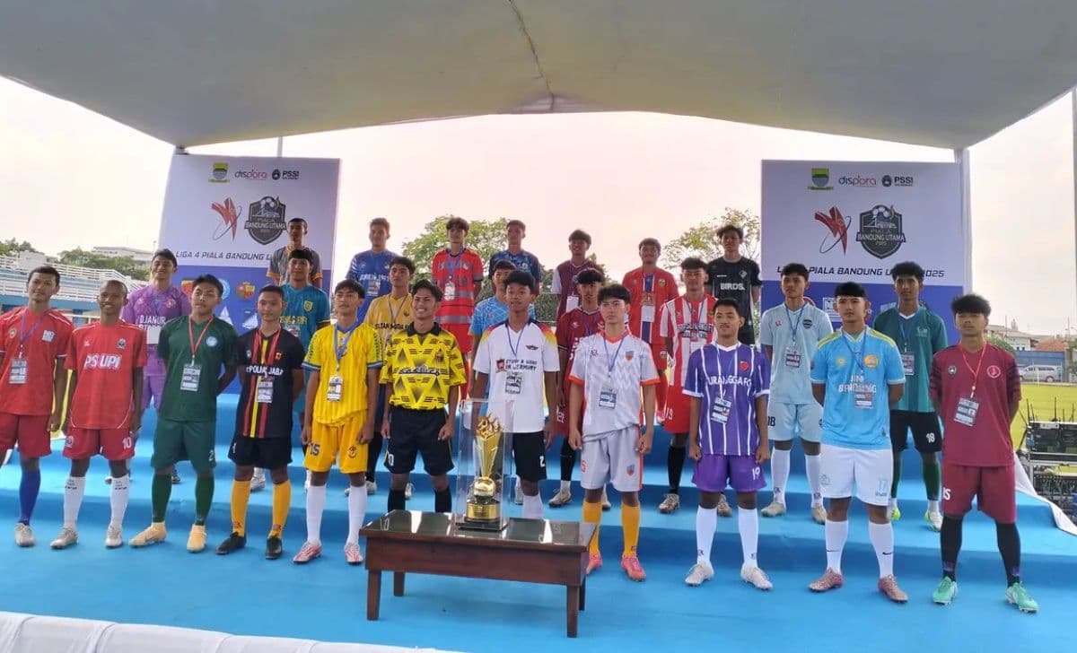 Liga 4 Piala Bandung Utama 2025 Resmi Bergulir, Wali Kota Farhan: Fondasi Kuat Sepak Bola Bandung