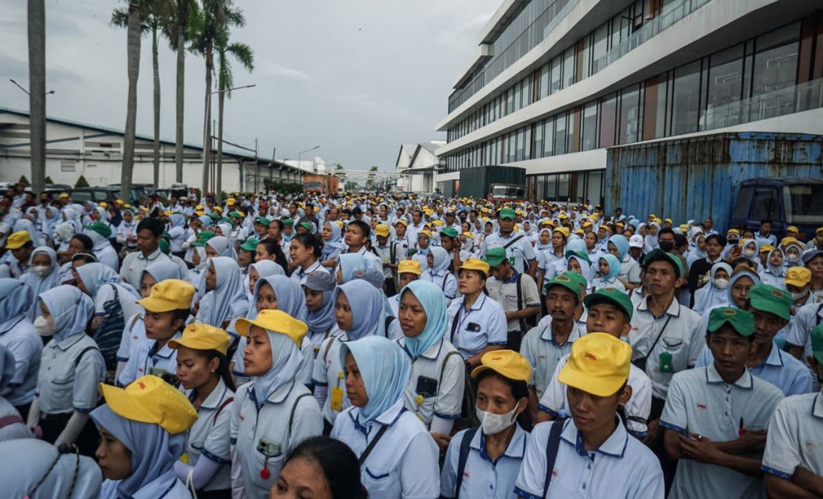 PHK Massal di Industri Padat Karya Ancam Pertumbuhan Ekonomi Indonesia