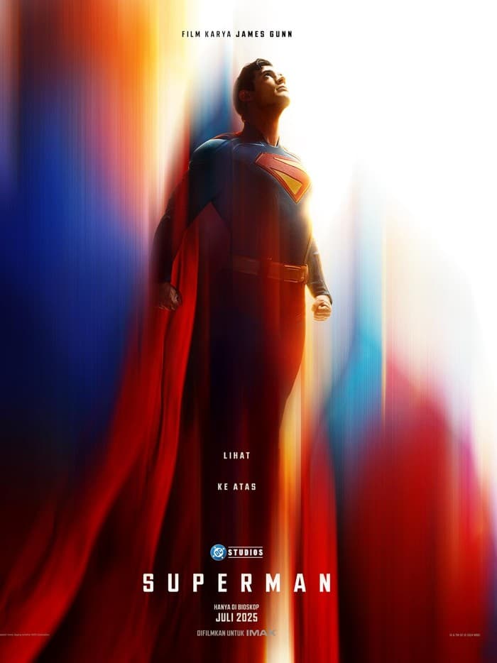 Superman Resmi Comeback! Film Perdana Semesta Baru DC Mulai Tayang 11 Juli 2025