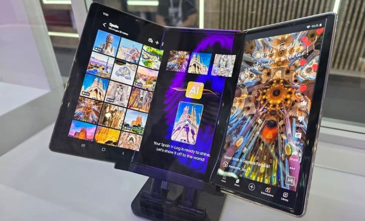 Samsung Pamerkan Ponsel Lipat Tiga di MWC 2025, Flex G dan Flex S Jadi Sorotan