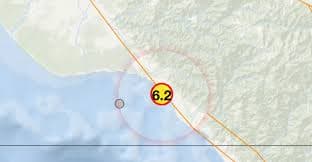 Gempa Magnitudo 6,2 Guncang Blang Pidie, Aceh Barat Daya