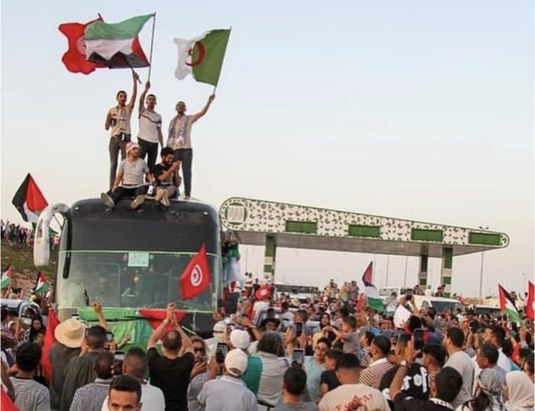 Konvoi Bantuan Darat Menuju Gaza Lintasi Libya, Soroti Blokade Israel yang Melumpuhkan