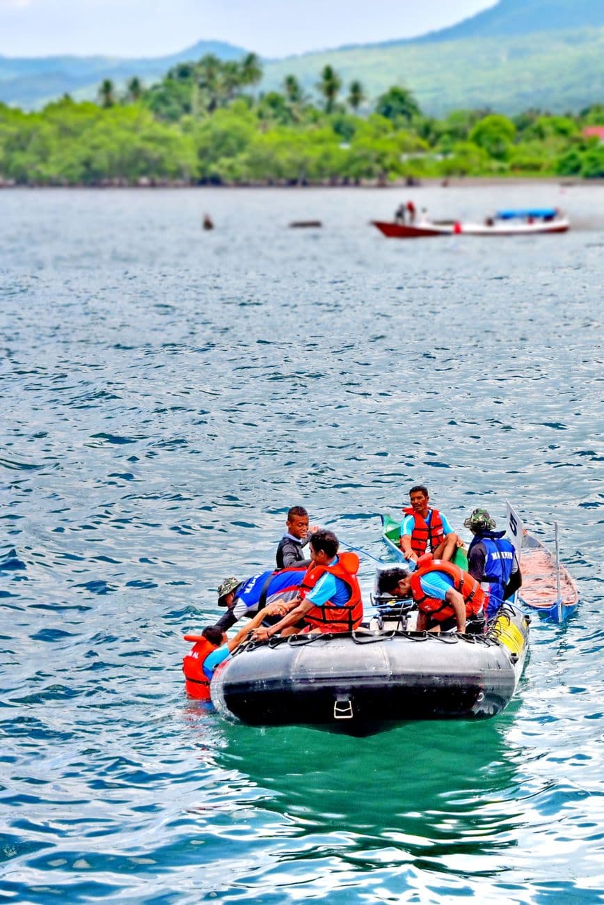 Misi Dramatis: Tantangan Tim SAR dalam Pencarian 5 Jurnalis Hilang di Selat Sunda
