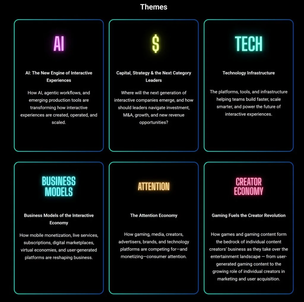 Our GamesBeat Next 2026 final agenda: 49 sessions, 119 speakers and a lot of human intelligence
