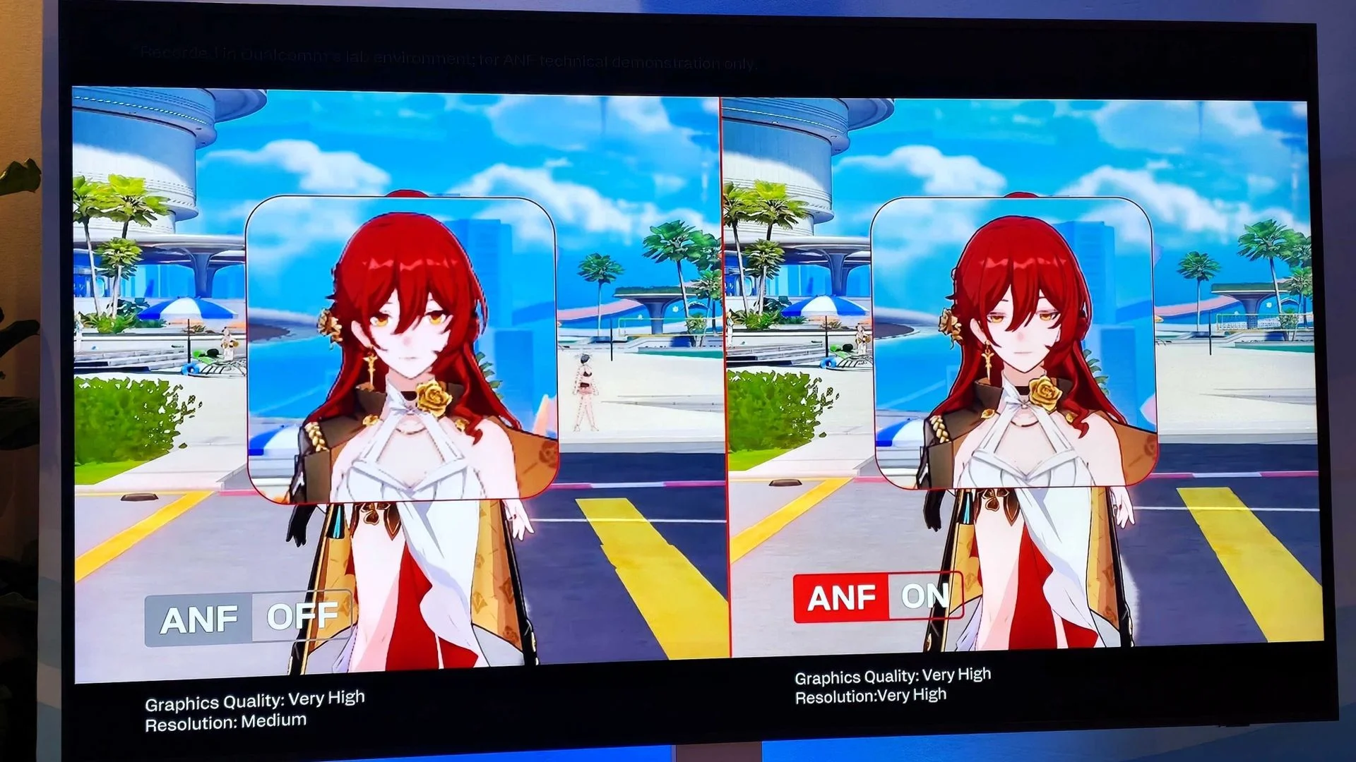 Snapdragon Adreno Neural Fusion Super Resolution showcase