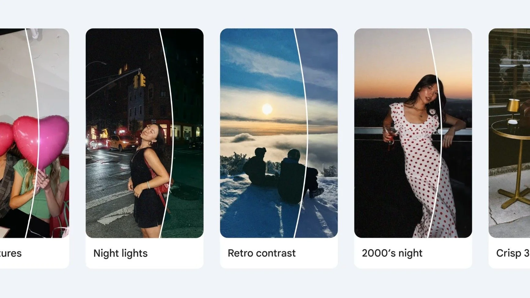 Google Photos introduces 'Moods', new styles for photos with a vintage feel.