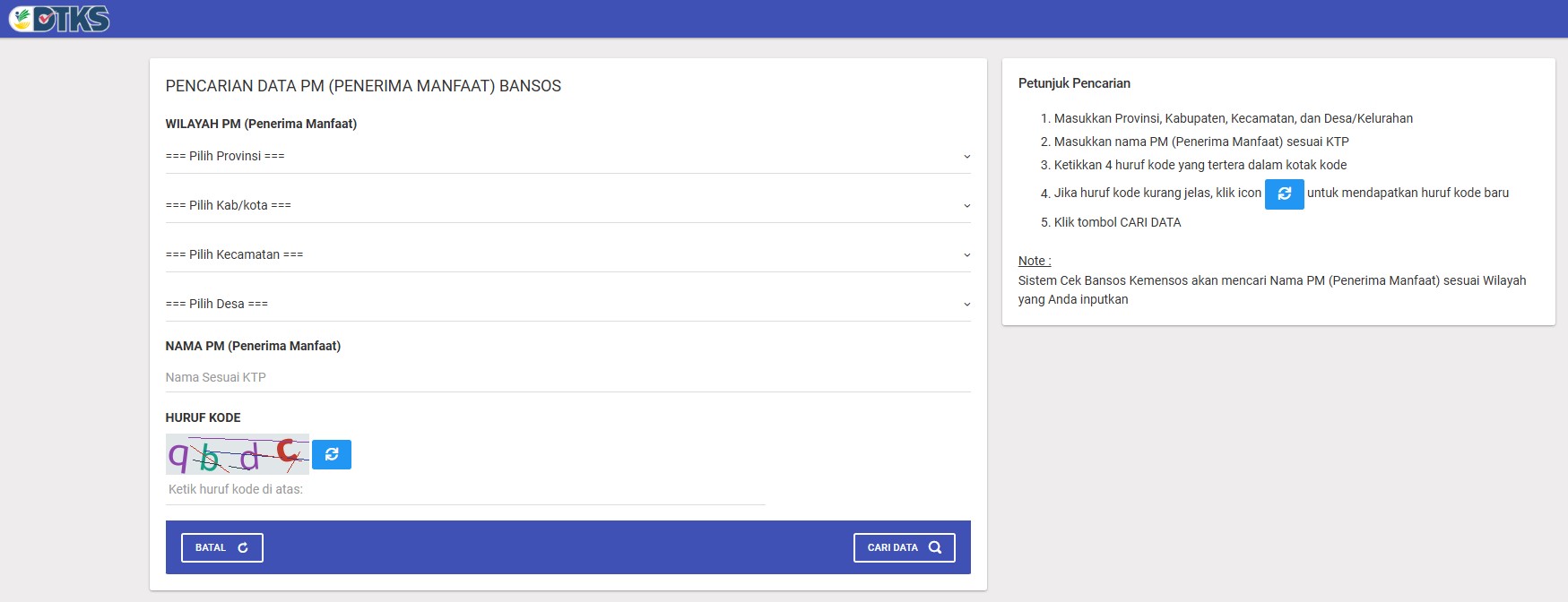 nomor induk kependudukan dana 2024