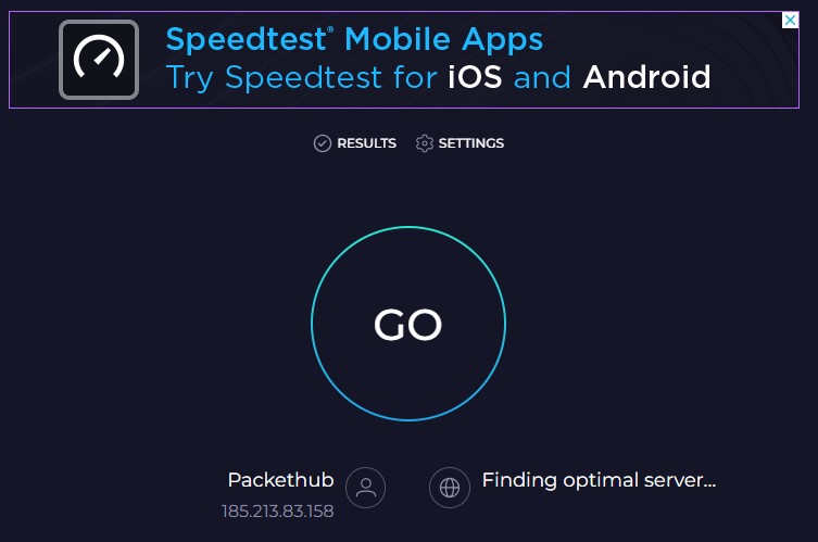speedtest kecepatan internet