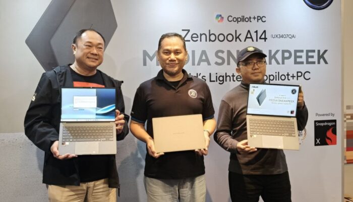 ASUS Perkenalkan Zenbook A14 (UX3407QA), Laptop Teringan di Dunia
