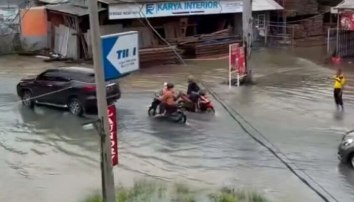 Banjir Kembali Landa Bandar Lampung, Sejumlah Wilayah Terendam hingga Lebih dari Satu Meter
