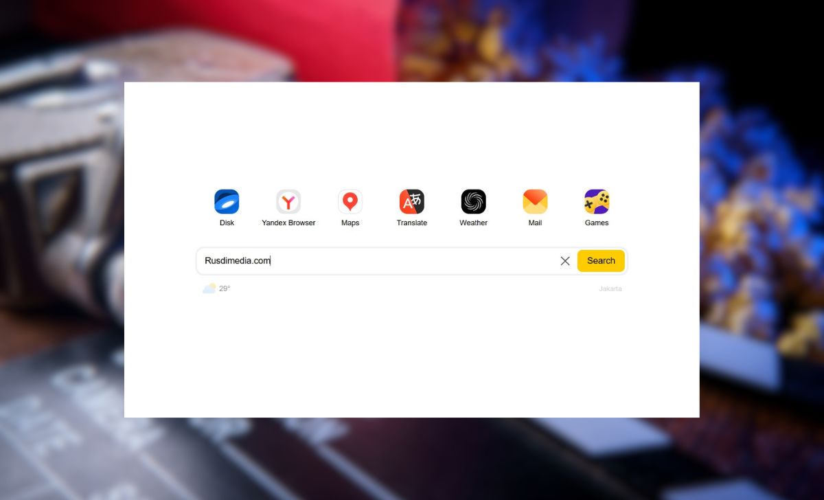 Yandex Browser Jepang Full Versi Lama