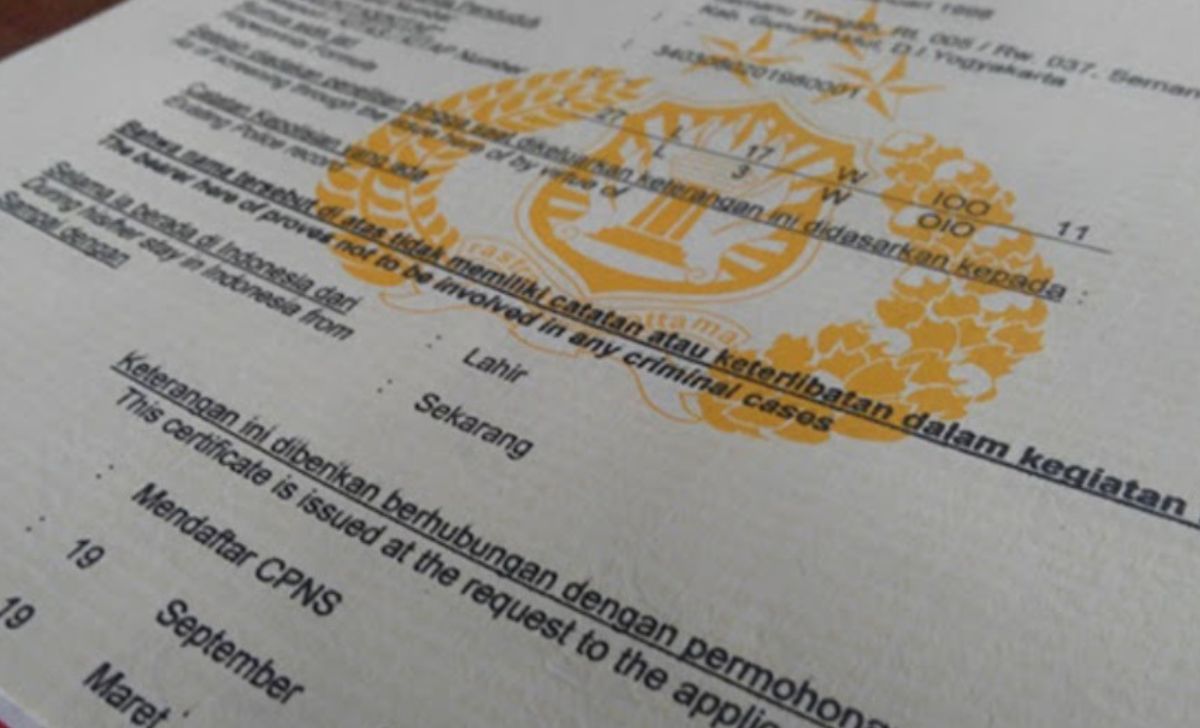 Kementerian HAM Usulkan Penghapusan SKCK