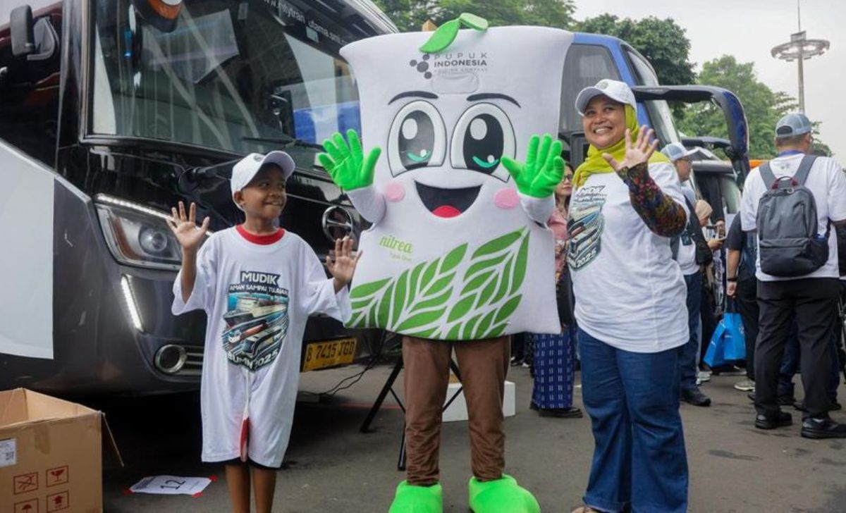 Pupuk Indonesia Berangkatkan 1473 Pemudik dalam Program Mudik Bersama BUMN 2025