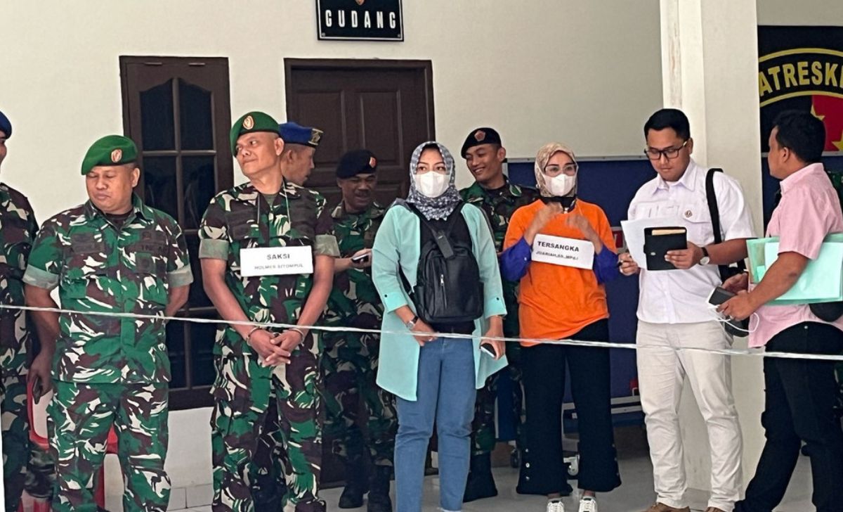 Rekonstruksi Pembunuhan Andreas Sianipar di Medan Berlangsung Tidak Kondusif