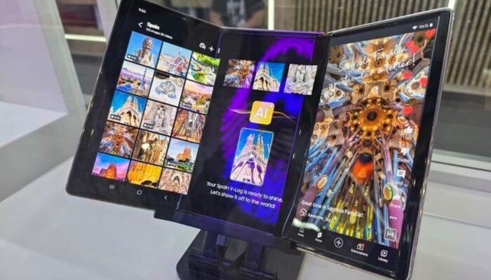 Samsung Pamerkan Ponsel Lipat Tiga di MWC 2025, Flex G dan Flex S Jadi Sorotan