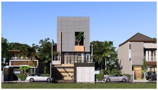 desain rumah industrial