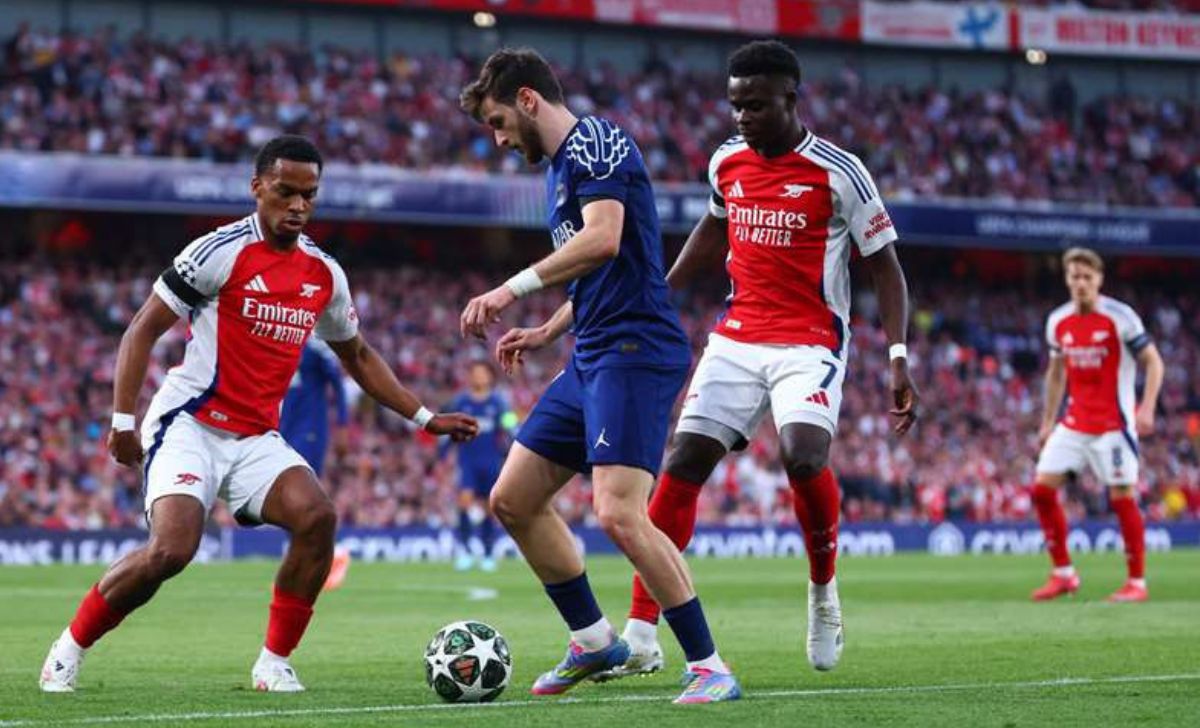 Arsenal Kalah Tipis dari PSG di Leg Pertama Semifinal Liga Champions