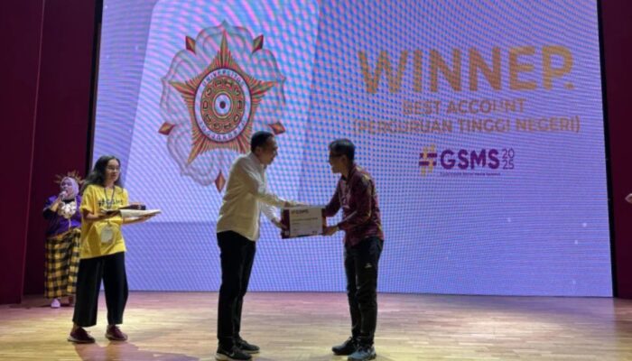 UGM Raih Dua Penghargaan Bergengsi di Ajang Government Social Media Award 2025