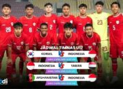 Timnas U-17 Indonesia Siap Hadapi Korea Selatan di Pembuka Piala Asia 2025