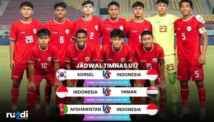 Timnas U-17 Indonesia Siap Hadapi Korea Selatan di Pembuka Piala Asia 2025