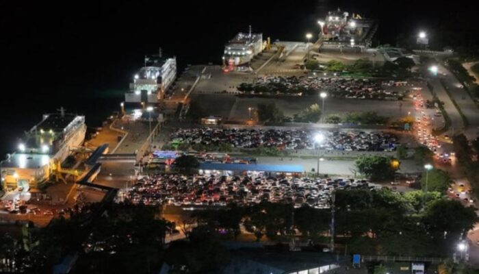 Lonjakan Arus Balik di Pelabuhan Bakauheni Capai 117 Ribu Pemudik