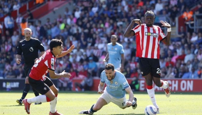 Manchester City Gagal Tembus Pertahanan Southampton, Laga Berakhir Tanpa Gol