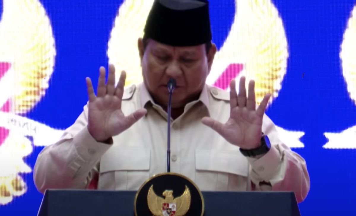 Prabowo Bantah Tuduhan TNI sebagai Diktator