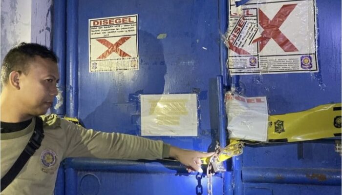 Nekat Buka Segel dan Beroperasi Diam-diam, CV Sentoso Seal Kembali Disegel Pemkot Surabaya