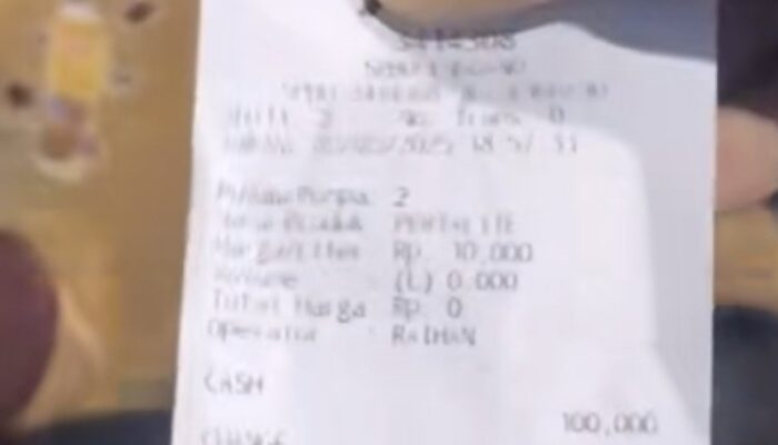 Viral Video Konsumen Kecewa Isi BBM Rp100 Ribu Tak Masuk ke Tangki