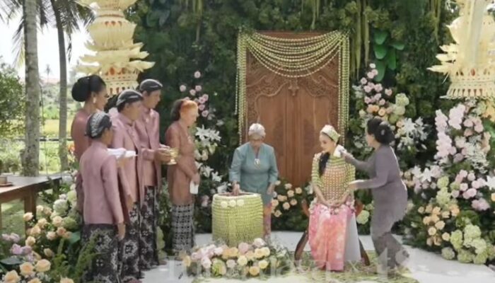 Luna Maya dan Maxime Bouttier Gelar Prosesi Siraman Jelang Pernikahan di Bali