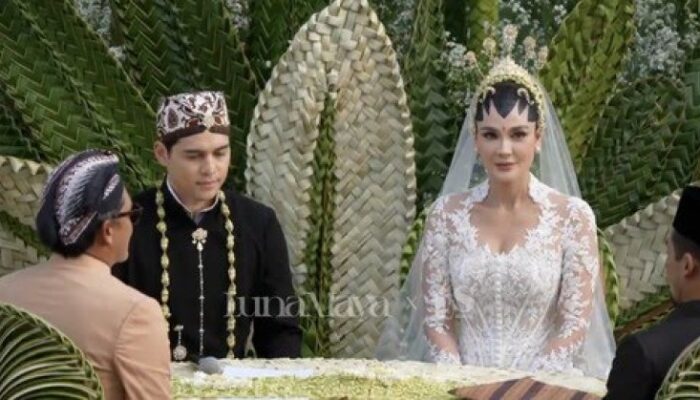 Luna Maya dan Maxime Bouttier Resmi Menikah dalam Nuansa Adat Jawa di Ubud