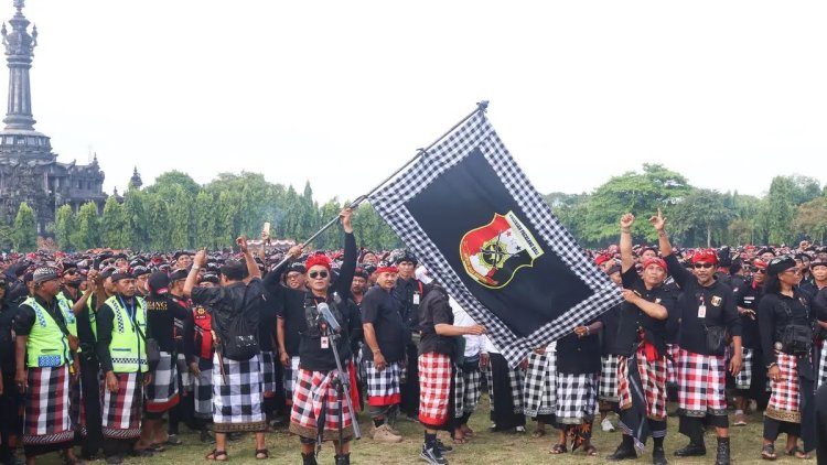 13.000 Pecalang Bali Tegas Tolak Premanisme