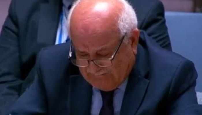 Duta Besar Palestina di PBB Menangis, Desak Dunia Hentikan Pembantaian Anak-anak di Gaza