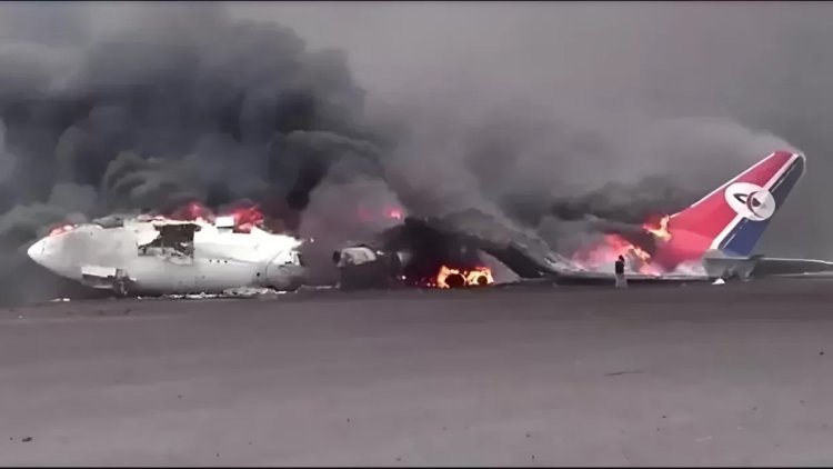 Israel Serang Bandara Sanaa, Pesawat Haji Yaman Hancur