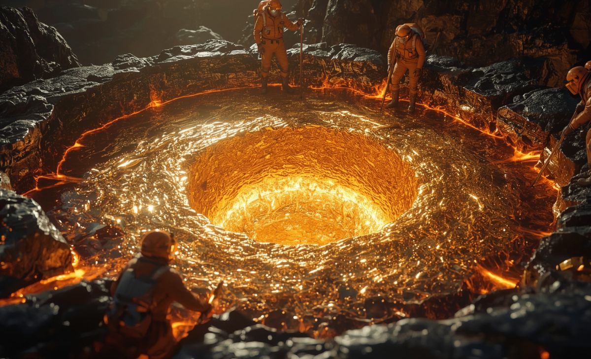 Cadangan Emas Terbesar Tersembunyi di Inti Bumi, Bukan di Tambang Freeport