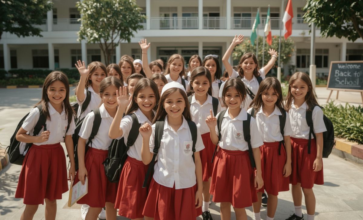 Foto Cewek2 Cantik SD, Cari Apa Sih Dek Mending Fokus Belajar!