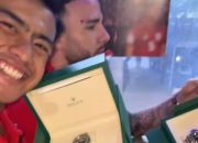 Presiden Prabowo Hadiahi Pemain Timnas Jam Tangan Mewah Usai Kalahkan Tiongkok