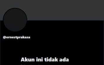Akun X Ernest Prakasa Mendadak Hilang Usai Kritik Hadiah Rolex untuk Pemain Timnas