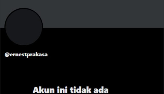 Akun X Ernest Prakasa Mendadak Hilang Usai Kritik Hadiah Rolex untuk Pemain Timnas
