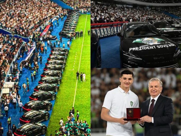 Uzbekistan Lolos ke Piala Dunia 2026, Presiden Hadiahi Pemain Timnas Mobil Listrik
