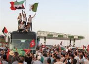 Konvoi Bantuan Darat Menuju Gaza Lintasi Libya, Soroti Blokade Israel yang Melumpuhkan