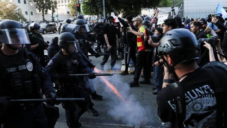 Aksi Demo Antikebijakan Imigrasi Ricuh di New York, Sejumlah Orang Ditangkap