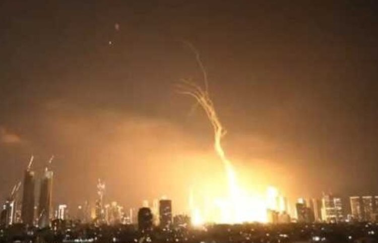 Iran Lancarkan Serangan Balasan ke Israel, Rudal Hantam Tel Aviv dan Yerusalem