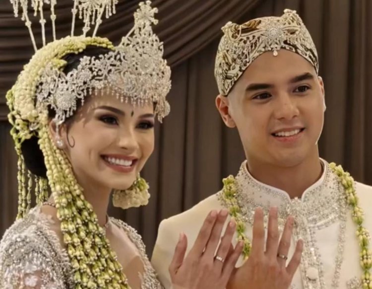 Al Ghazali dan Alyssa Daguise Resmi Menikah dalam Akad Nikah Intim Bernuansa Sunda